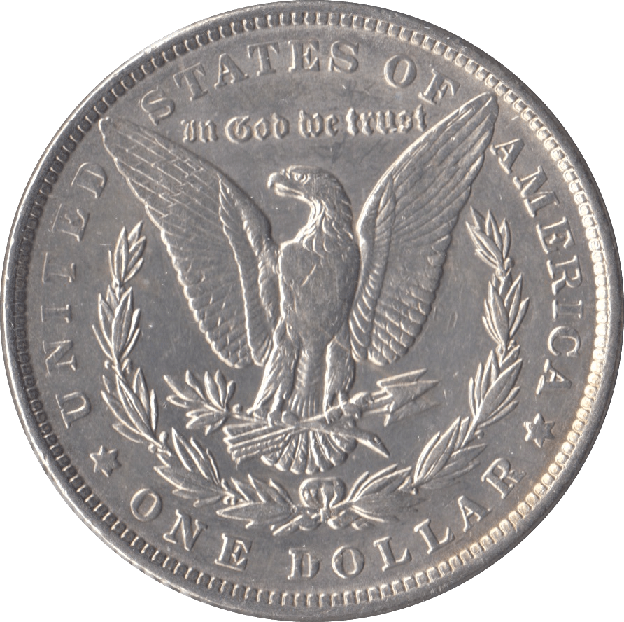 1889 MORGAN DOLLAR USA PHILADELPHIA MINT - SILVER WORLD COINS - Cambridgeshire Coins