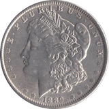 1889 MORGAN DOLLAR USA PHILADELPHIA MINT - SILVER WORLD COINS - Cambridgeshire Coins
