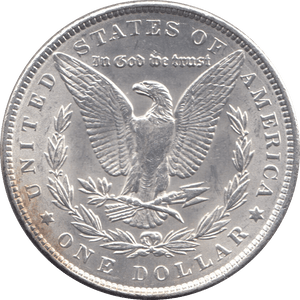 1889 MORGAN DOLLAR USA - SILVER WORLD COINS - Cambridgeshire Coins