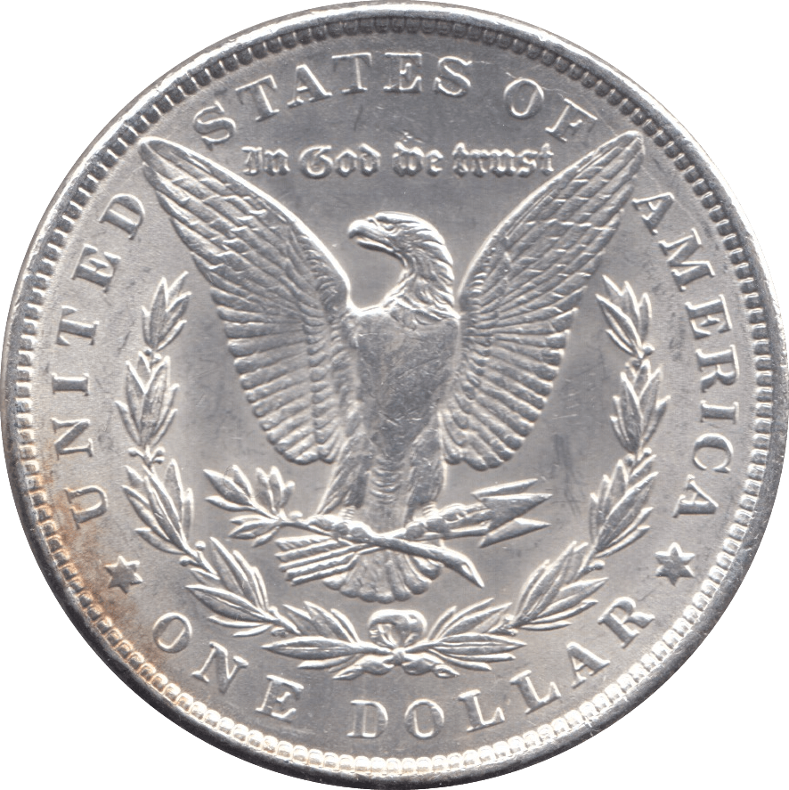 1889 MORGAN DOLLAR USA - SILVER WORLD COINS - Cambridgeshire Coins