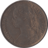 1889 PENNY ( EF ) - Penny - Cambridgeshire Coins