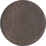 1889 PENNY ( EF ) - Penny - Cambridgeshire Coins