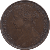 1889 PENNY ( GVF ) 2 - Penny - Cambridgeshire Coins