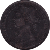 1889 PENNY ( GVF ) - Penny - Cambridgeshire Coins