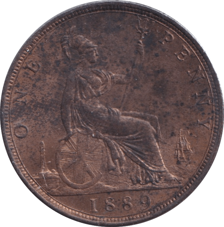 1889 PENNY ( UNC ) - Penny - Cambridgeshire Coins