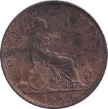 1889 PENNY ( UNC ) - Penny - Cambridgeshire Coins