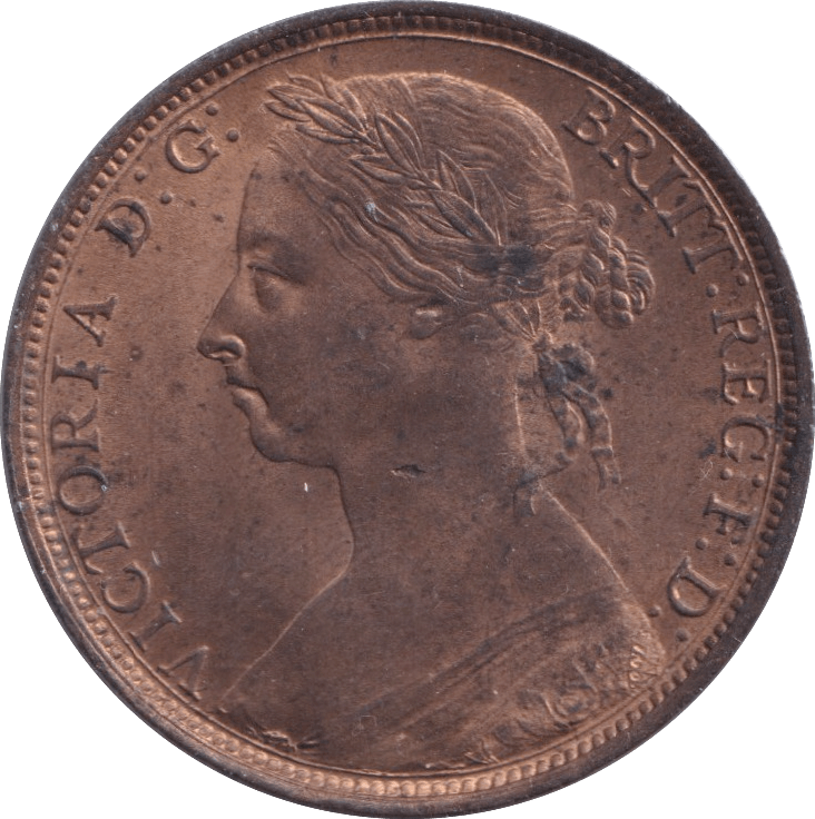 1889 PENNY ( UNC ) - Penny - Cambridgeshire Coins