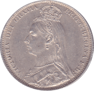 1889 SHILLING ( AUNC ) - Shilling - Cambridgeshire Coins