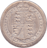 1889 SHILLING ( AUNC ) - Shilling - Cambridgeshire Coins