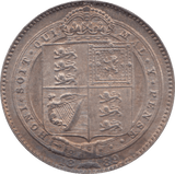 1889 SHILLING ( EF ) 11 - Shilling - Cambridgeshire Coins