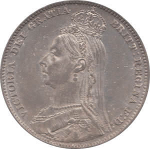 1889 SHILLING ( EF ) 11 - Shilling - Cambridgeshire Coins