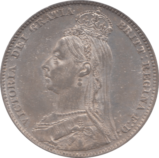 1889 SHILLING ( EF ) 11 - Shilling - Cambridgeshire Coins