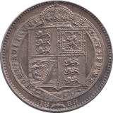 1889 SHILLING ( EF ) 12 - Shilling - Cambridgeshire Coins