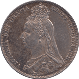 1889 SHILLING ( EF ) 12 - Shilling - Cambridgeshire Coins