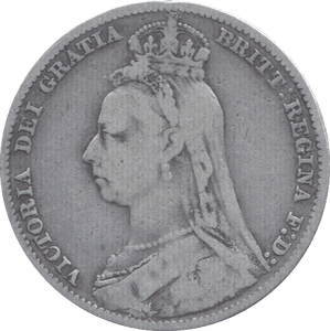 1889 SHILLING ( F ) - Shilling - Cambridgeshire Coins