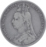 1889 SHILLING ( F ) - Shilling - Cambridgeshire Coins