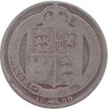 1889 SHILLING ( FAIR ) 13 - Shilling - Cambridgeshire Coins