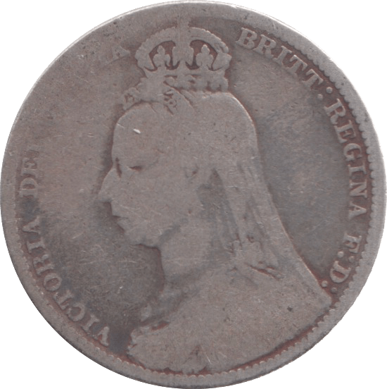 1889 SHILLING ( FAIR ) 13 - Shilling - Cambridgeshire Coins