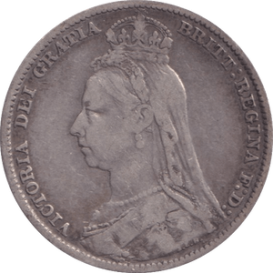 1889 SHILLING ( FINE ) - Shilling - Cambridgeshire Coins