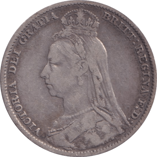 1889 SHILLING ( FINE ) - Shilling - Cambridgeshire Coins