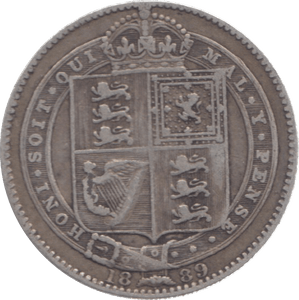 1889 SHILLING ( GF ) 13 - Shilling - Cambridgeshire Coins