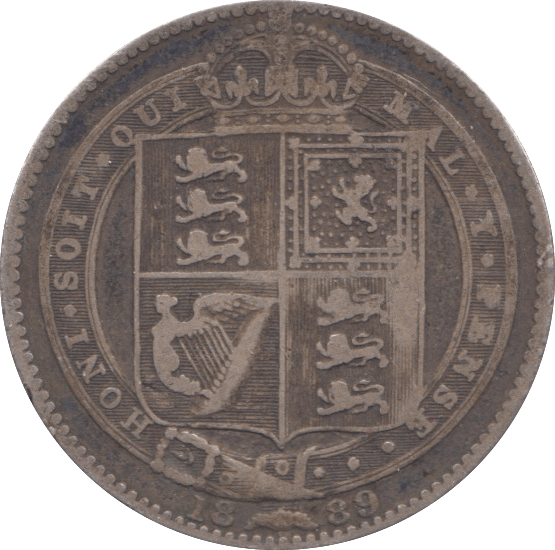 1889 SHILLING ( GF ) 2 - Shilling - Cambridgeshire Coins