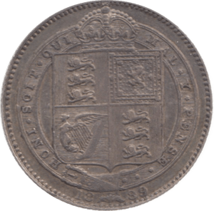 1889 SHILLING ( GVF ) 23 - Shilling - Cambridgeshire Coins