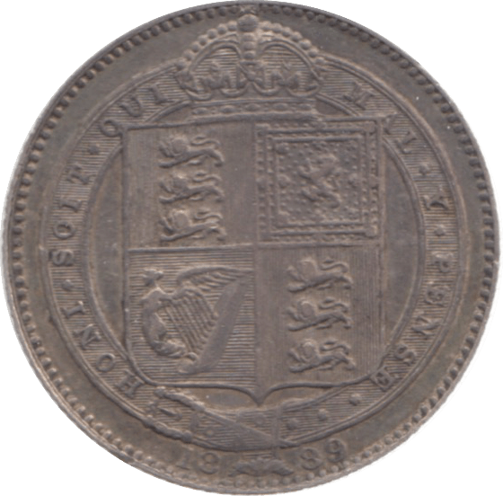 1889 SHILLING ( GVF ) 23 - Shilling - Cambridgeshire Coins