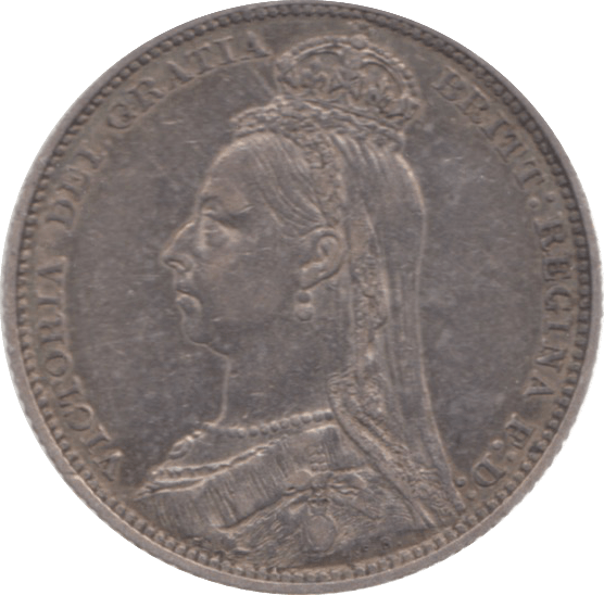 1889 SHILLING ( GVF ) 23 - Shilling - Cambridgeshire Coins