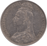 1889 SHILLING ( GVF ) 23 - Shilling - Cambridgeshire Coins