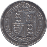 1889 SHILLING ( GVF ) - Shilling - Cambridgeshire Coins