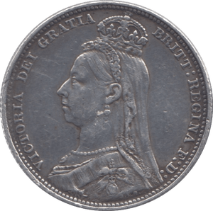 1889 SHILLING ( GVF ) - Shilling - Cambridgeshire Coins