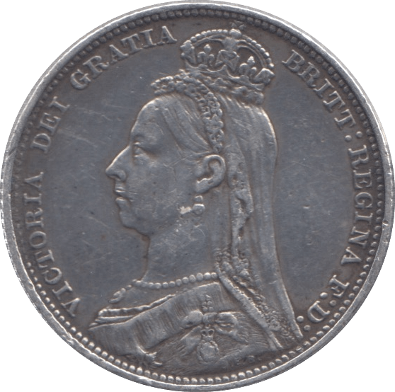 1889 SHILLING ( GVF ) - Shilling - Cambridgeshire Coins