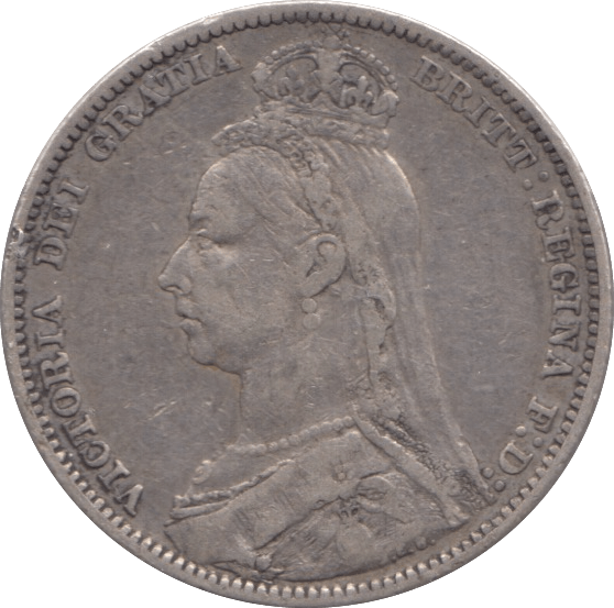 1889 SHILLING ( VF ) - Shilling - Cambridgeshire Coins