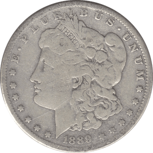 1889 SILVER MORGAN DOLLAR SAN FRANCISCO MINT - SILVER WORLD COINS - Cambridgeshire Coins