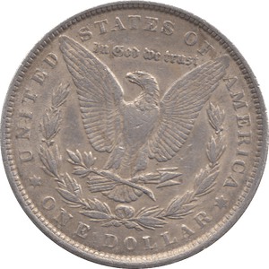 1889 SILVER MORGAN DOLLAR USA 4 - SILVER WORLD COINS - Cambridgeshire Coins