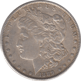 1889 SILVER MORGAN DOLLAR USA 4 - SILVER WORLD COINS - Cambridgeshire Coins