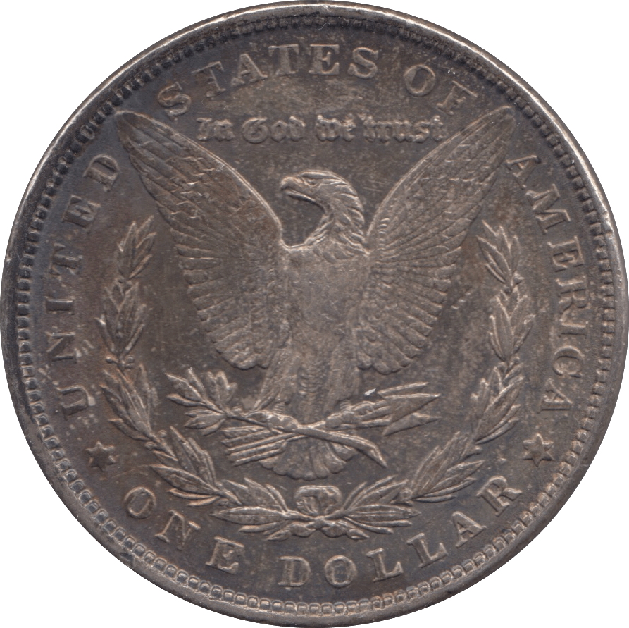 1889 SILVER MORGAN DOLLAR USA 9 - SILVER WORLD COINS - Cambridgeshire Coins