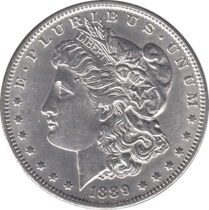 1889 SILVER MORGAN DOLLAR USA NEW ORLEANS MINT - SILVER WORLD COINS - Cambridgeshire Coins