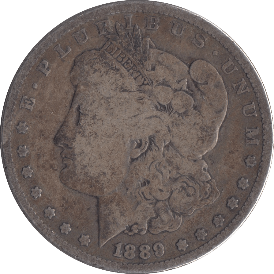 1889 SILVER MORGAN DOLLAR USA NEW ORLEANS MINT - SILVER WORLD COINS - Cambridgeshire Coins