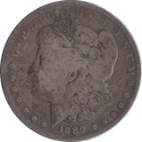 1889 SILVER MORGAN DOLLAR USA NEW ORLEANS MINT - SILVER WORLD COINS - Cambridgeshire Coins