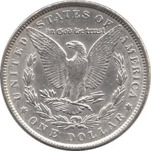 1889 SILVER MORGAN DOLLAR USA - SILVER WORLD COINS - Cambridgeshire Coins