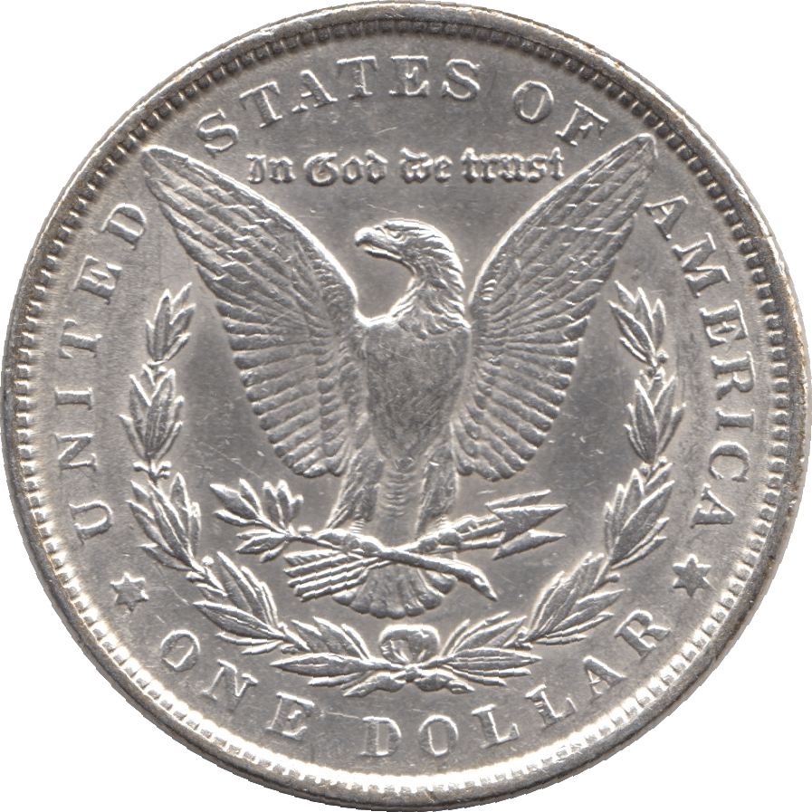 1889 SILVER MORGAN DOLLAR USA - SILVER WORLD COINS - Cambridgeshire Coins