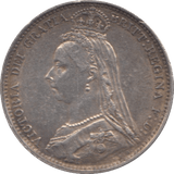 1889 SIXPENCE ( EF ) - Sixpence - Cambridgeshire Coins