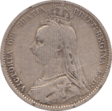 1889 SIXPENCE ( FAIR ) - Sixpence - Cambridgeshire Coins