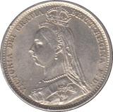 1889 SIXPENCE ( UNC ) 4 - sixpence - Cambridgeshire Coins