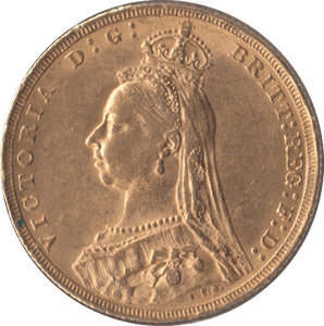 1889 SOVEREIGN ( EF ) - Sovereign - Cambridgeshire Coins