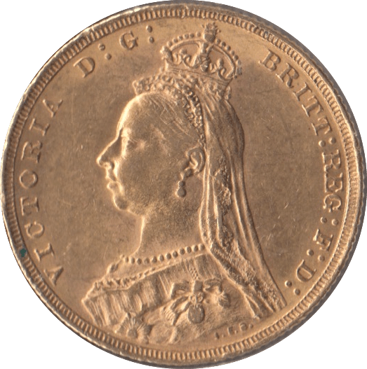 1889 SOVEREIGN ( EF ) - Sovereign - Cambridgeshire Coins