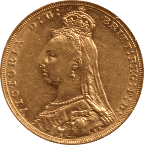 1889 SOVEREIGN ( EF ) - Sovereign - Cambridgeshire Coins