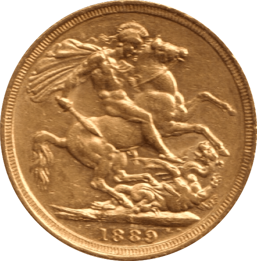 1889 SOVEREIGN ( GVF ) - Sovereign - Cambridgeshire Coins